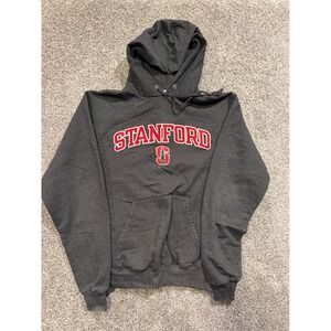 Champion Stanford Cardinal Gray Hoodie Sweatshirt Size S Authentic Athleticwear